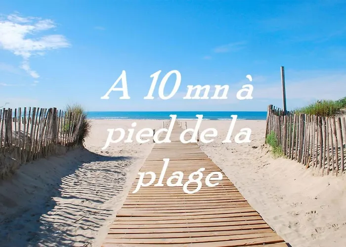 Mes Vacances A La Mer Studio 4 Pers, Parking Prive, Wifi, Linges Fournis, Climatisation